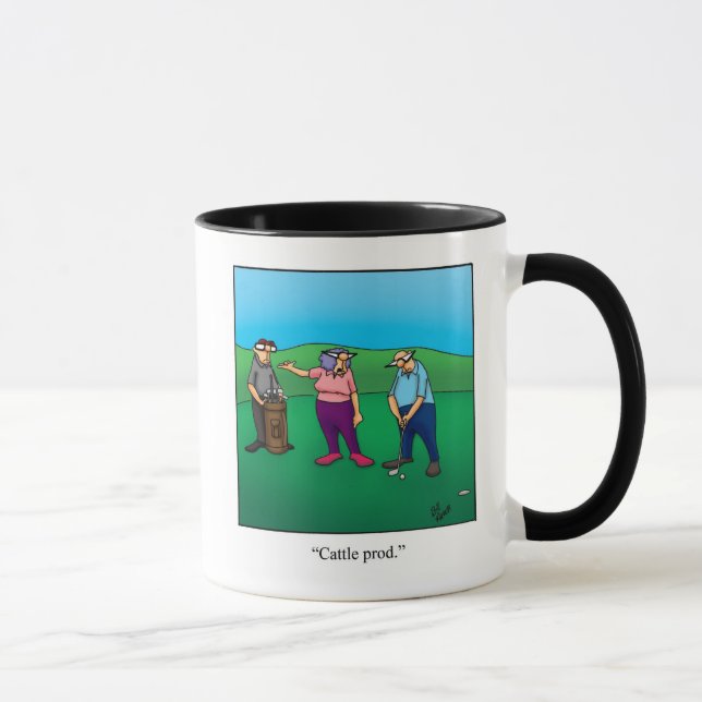 Hilarious Humour de golf cadeau Mug (Droite)