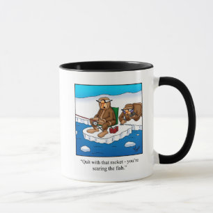Hilarious Pêche Humour café Mug
