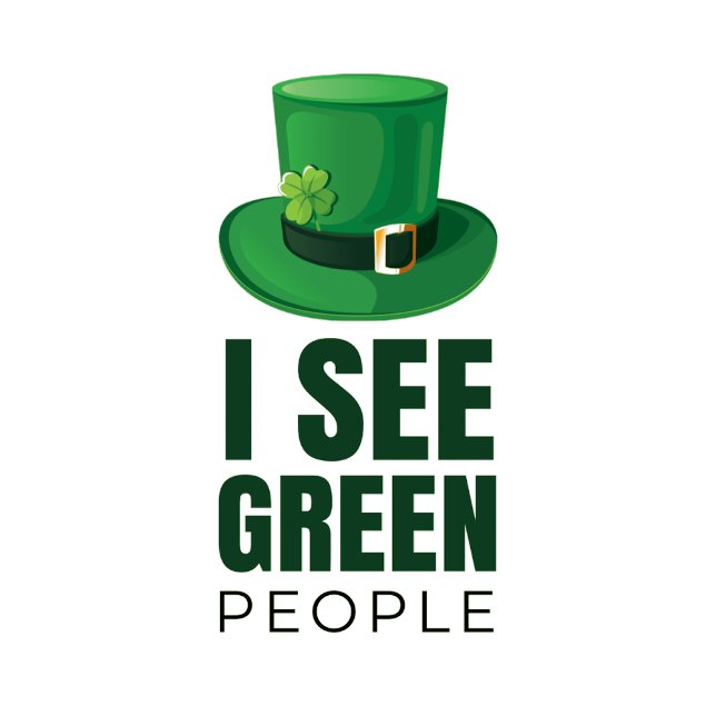 Hilarious St. Patrick's Day T-Shirt Design (Créateur téléchargé)