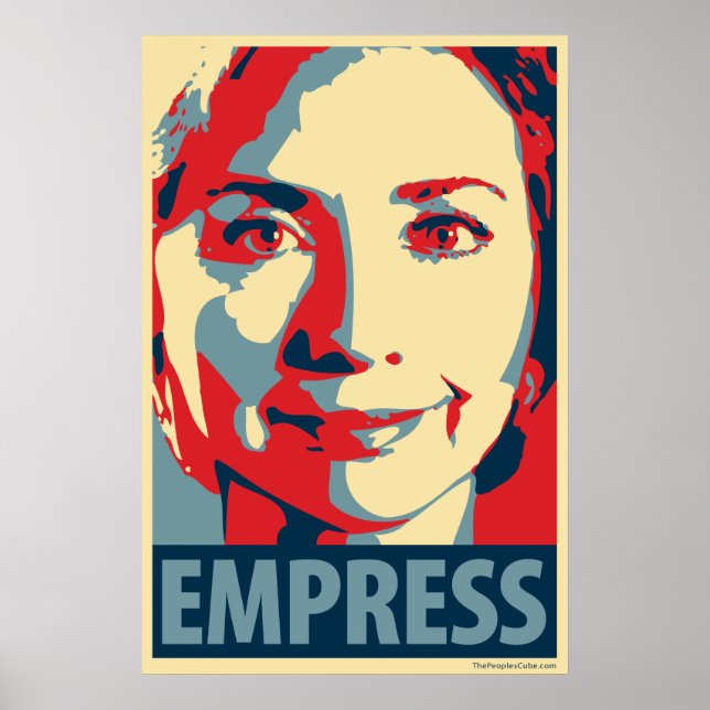 Hillary Clinton - Empress : Affiche OHP (Devant)