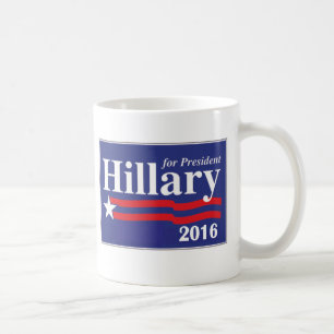Hillary Clinton pour la tasse 2016 de président