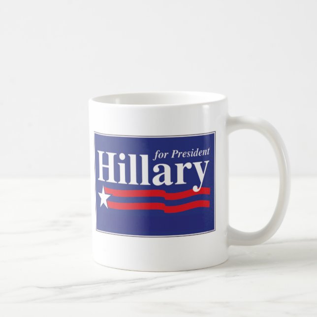 Hillary Clinton pour la tasse 2016 de président (Droite)