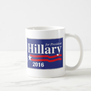 Hillary Clinton pour le président Mug de café 2016