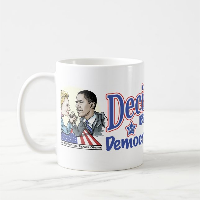 Hillary contre la tasse d'Obama (Gauche)