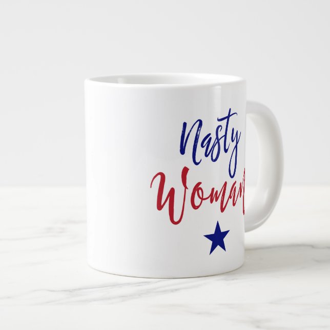 Hillary Nasty Woman Mug (Devant droit)