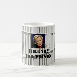 Hillary pour la tasse de prison