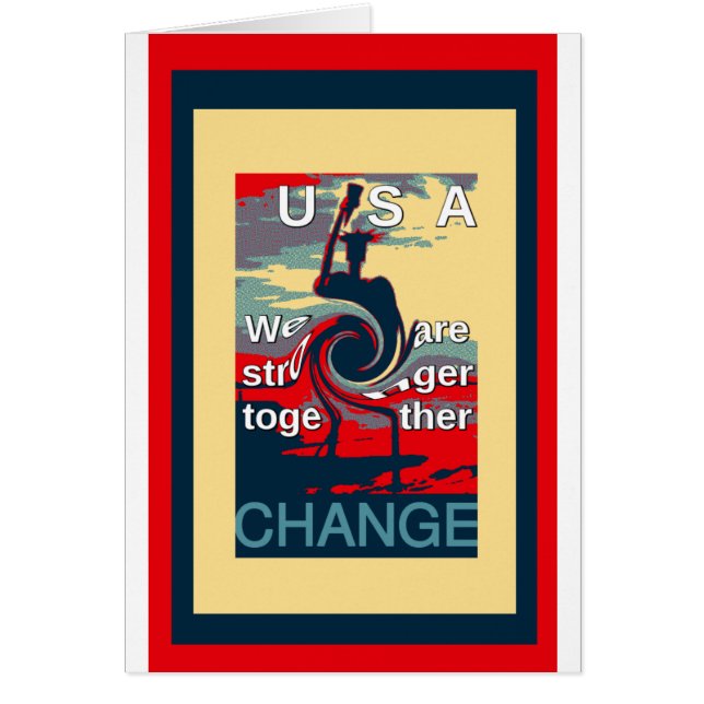 Hillary USA nous sommes plus forts ensemble (Devant)