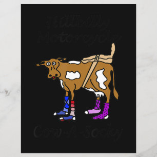 Hillbilly Motorcycle Drôle Cadeau Vache Pour Vélos