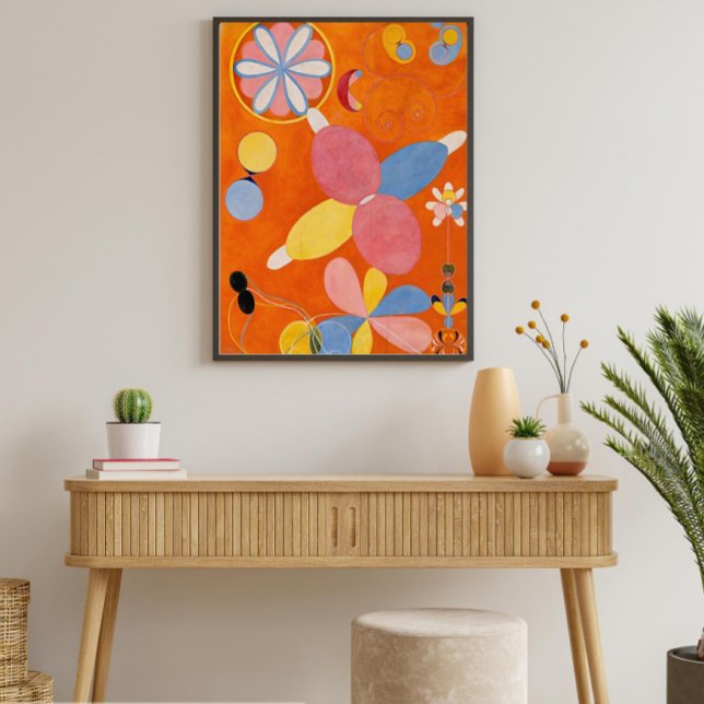 Hilma af Klint - La dix plus grande affiche No 4 (Créateur téléchargé)