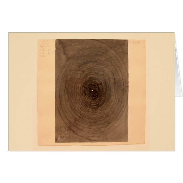 Hilma Af Klint, Le Parsifal n°1 , Art Abstrait (Devant horizontal)