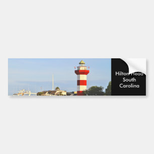 Hilton Head Lighthouse on Bumper Sticker