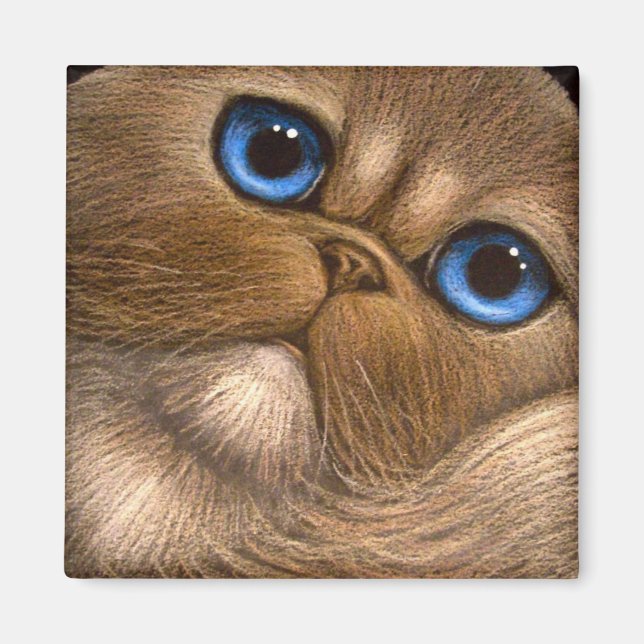 HIMALAYAN PERSIAN CAT Magnet (Devant)