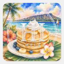 HIMELE Autocollant Little Hawaiʻi — Crêpe