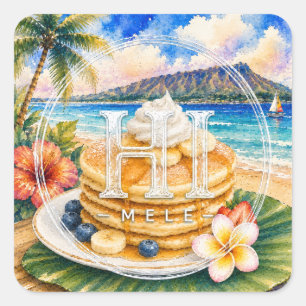 HIMELE Autocollant Little Hawaiʻi — Crêpe