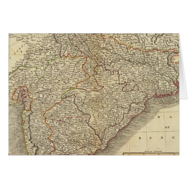 Hindoostan, Ceylan (Devant horizontal)
