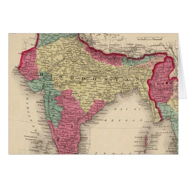 Hindostan Ou Inde Britannique (Devant horizontal)