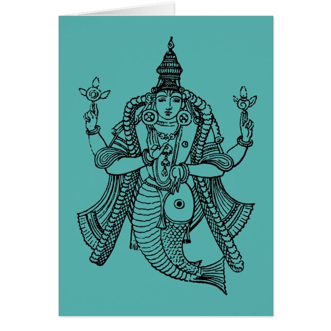 Hindouisme : Vishnu (Devant)