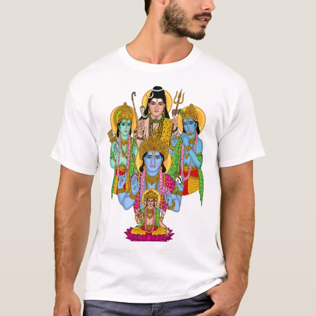 Hindu Gods T-Shirt (Devant)