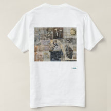 Hineni— T-Shirt dos imprimé