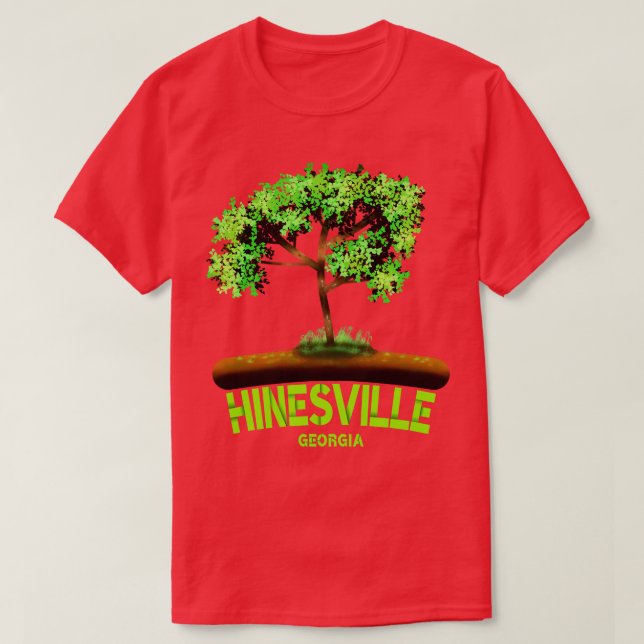 Hinesville Georgia TShirt 5 (Design devant)