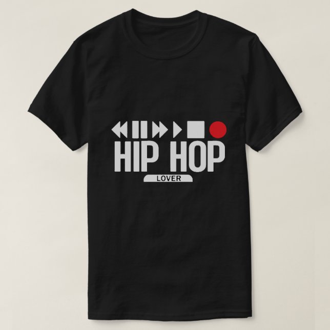 Hip hop Lover T-Shirt (Design devant)