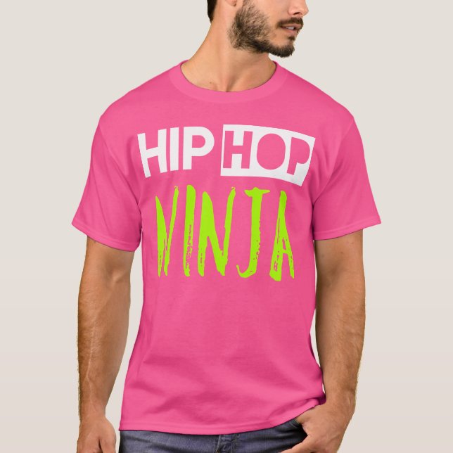 Hip hop Ninja Dance Ls Tshirt (Devant)