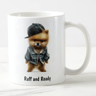 Hip hop Pomeranian Thug Café Mug