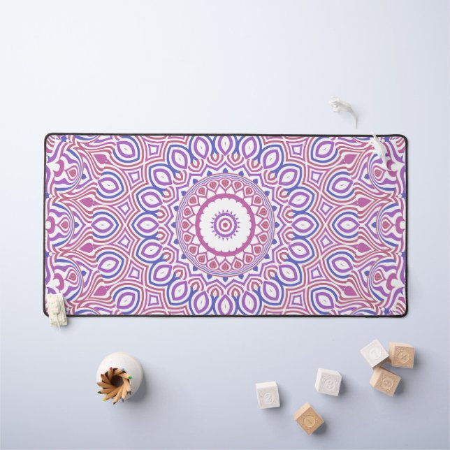 Hippie Boho Funky Groovy Bohémien Kaléidoscope (Tableau pour enfants)