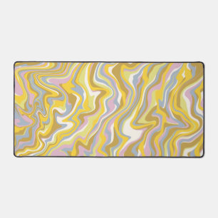 Hippie les années 70 Marbre Vert Liquide Swirl Boh