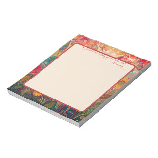 Hippie rétro : Citations de vie Bloc-notes