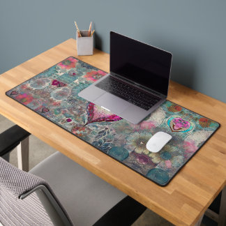 Hippie rétro : Mat de bureau rose