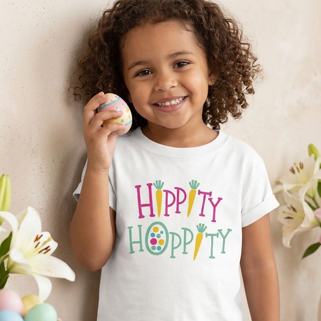 Hippity Hoppity T-shirt de Pâques pour enfants (Créateur téléchargé)
