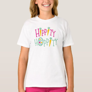 Hippity Hoppity T-shirt de Pâques pour enfants