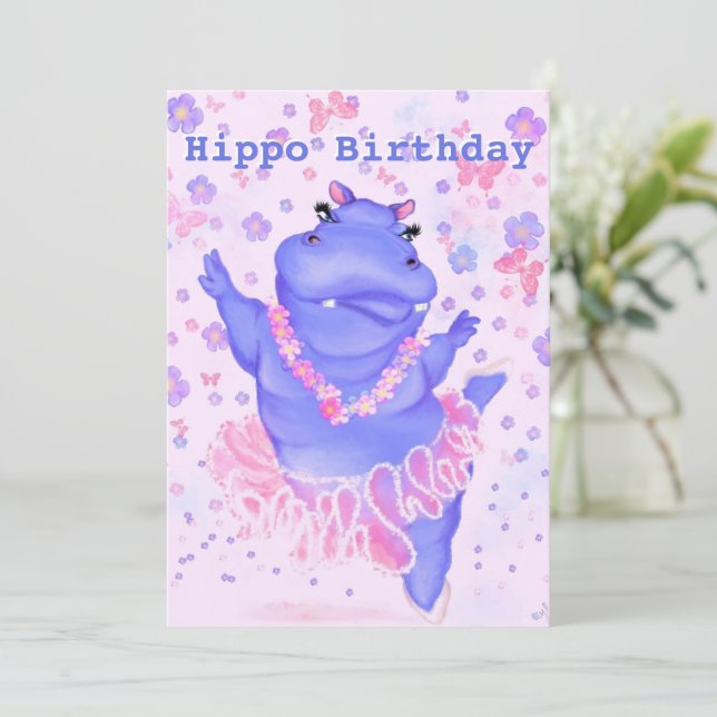 Hippo Anniversaire - Prima Ballerina Hippo + Votre (Debout devant)