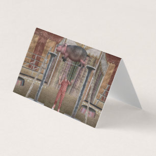 Hippo Drôle Sur Fil Haut