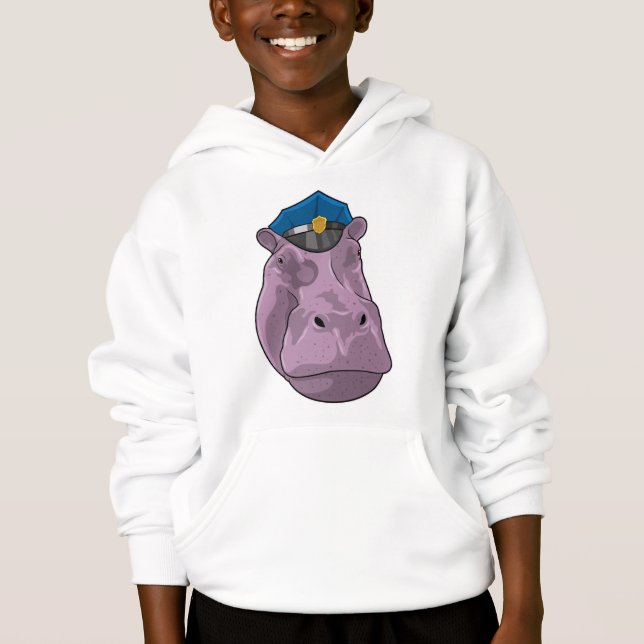 Hippo en tant que policier (Devant)