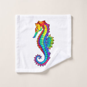 Hippocampe polygonal arc-en-ciel