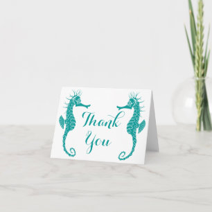 Hippocampe sarcelle vert turquoise merci plage
