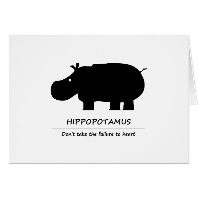 Hippopotame カ バ (Devant horizontal)