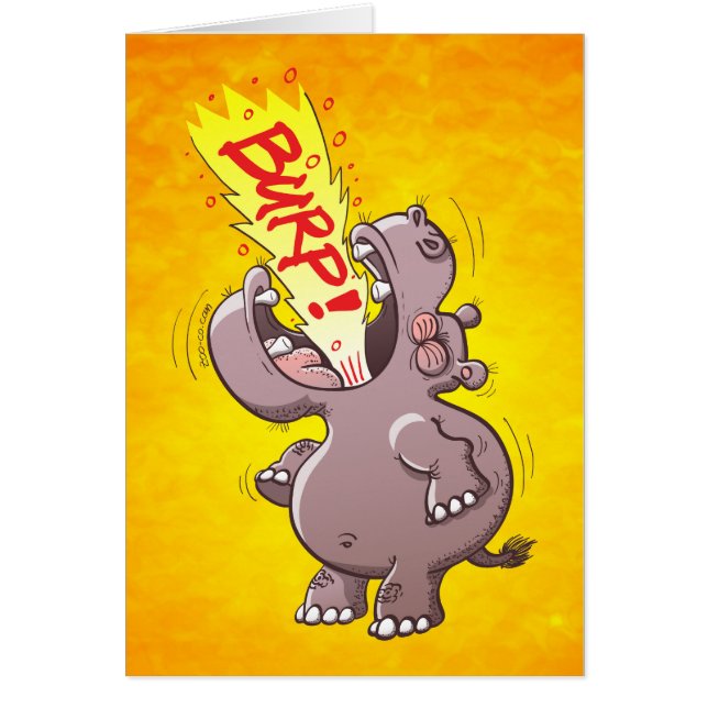 Hippopotame rotant fort (Devant)
