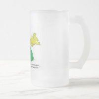 Hippopotames affamés ! - Tasse en verre givré !