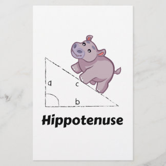 Hippotenuse Math drôle