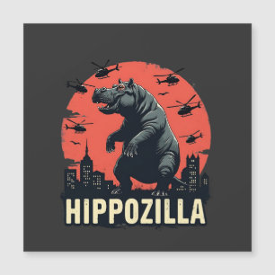 Hippozilla Éffrayant Moo Deng Hippo Halloween