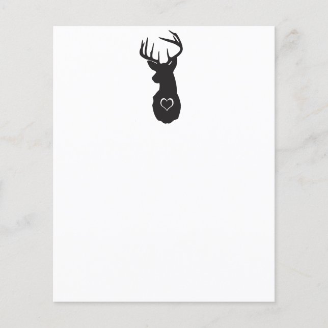 HIPSTER DEER AU COEUR (Devant)