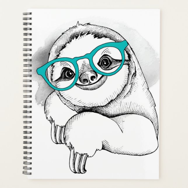 Hipster Sloth (Devant)