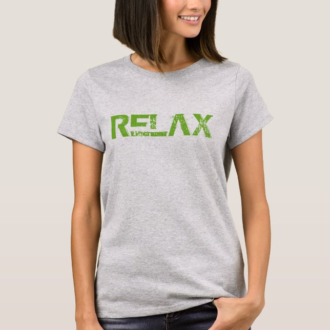 Hipster Trendy Meditate Relax T-shirt Design (Devant)