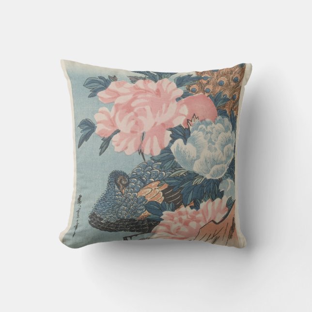 Hiroshige - coussin (Recto)