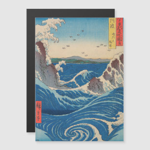 Hiroshige - Naruto Whirlpool, Carte magnétique Awa