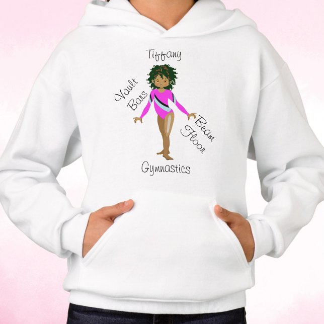 Hispanique Gymnastique, Yeux Brown, Fuchsia Leotar (Créateur téléchargé)