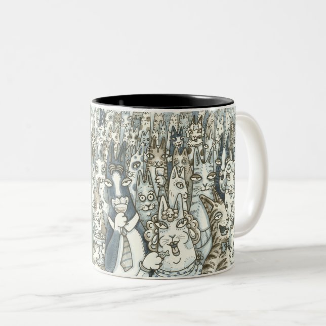 Hiss N'Fitz CAT PARTY MUG (Devant droit)